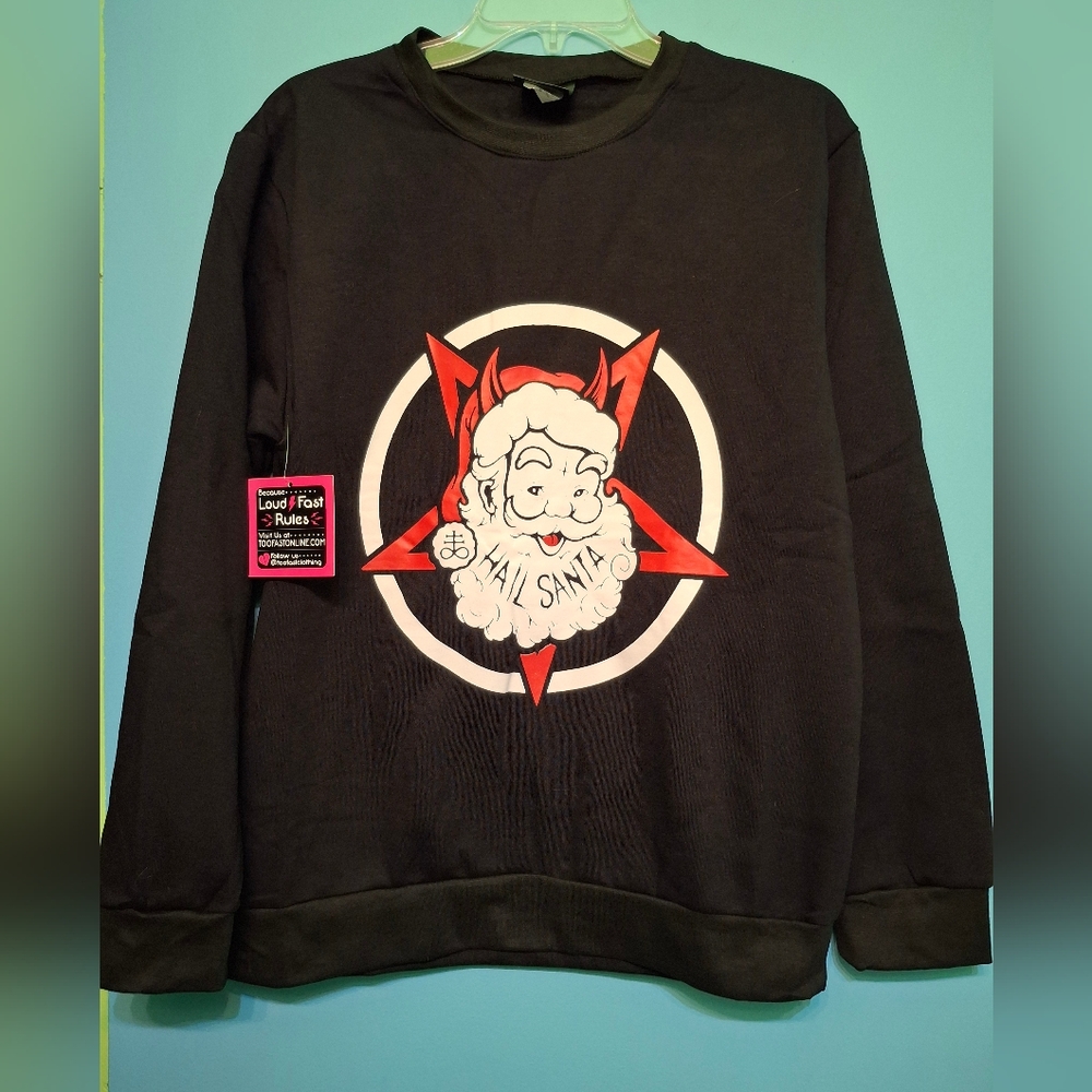 Too Fast Hail Santa Christmas Sweatshirt